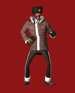 This is the Avatar Image for the [RUS] Spy TF2 AI Voice and Text to Speech Generator